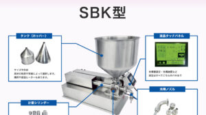 SBK 電気式ピストン充填機　
